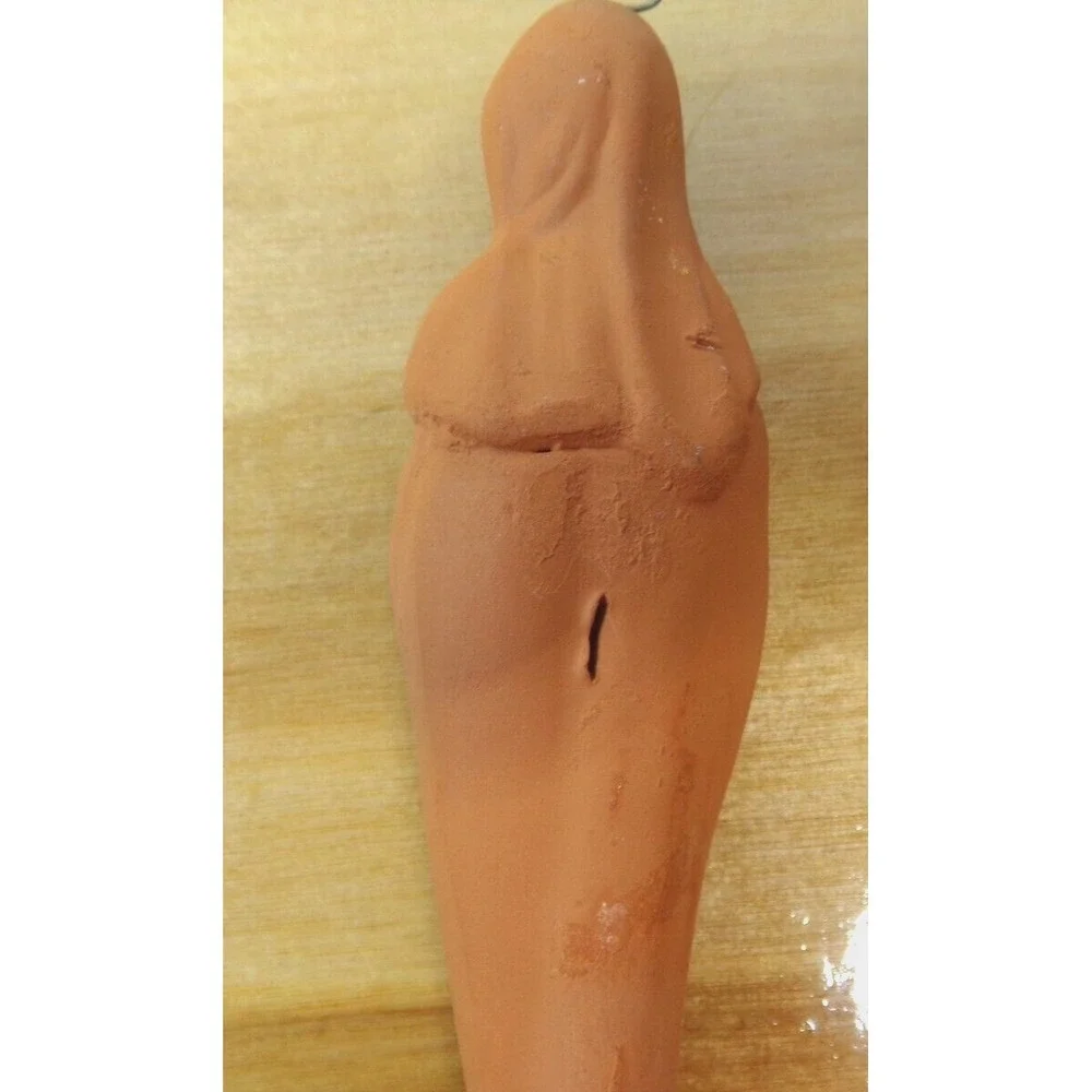 Pencil Terra Cotta Christmas Ornament 8
